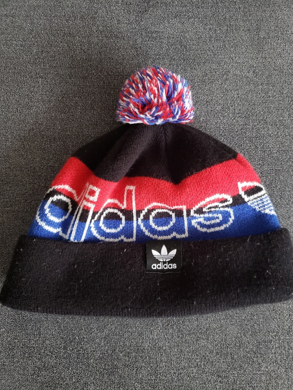 Adidas Pom-Pom Knit Hat